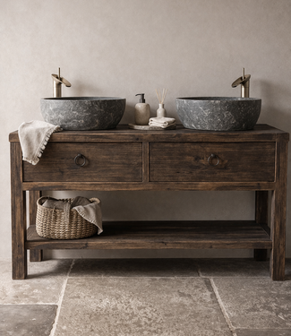 Rene Houtman Badmeubel Ramon | Grenen Wagonplanken | Kies Maat