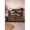 Sidetable | Geborsteld Oud Eiken | H85 x B100 x D40 cm