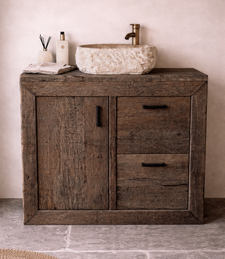 Rene Houtman Badkamermeubel Robusticana | H90xB100xD50 cm