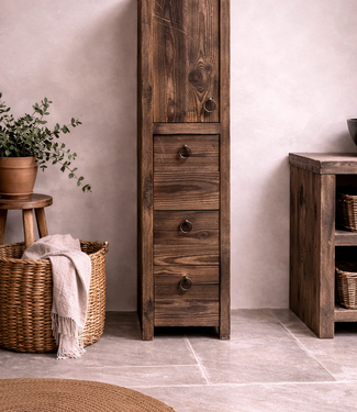 Rene Houtman Badkamerkast Gretha Wagondelen - Kies Maat