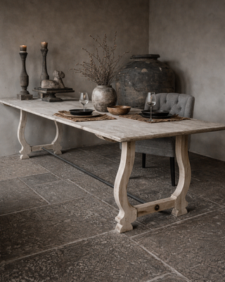 Rene Houtman Eetkamertafel Loes | Massief Eikenhout | Meerdere Maten