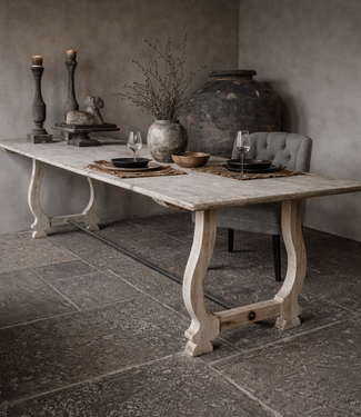 Rene Houtman Eetkamertafel Loes | Massief Eikenhout | Meerdere Maten