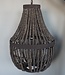 Rene Houtman Kralen Hanglamp Rustica Bruin H70 x B43 Cm