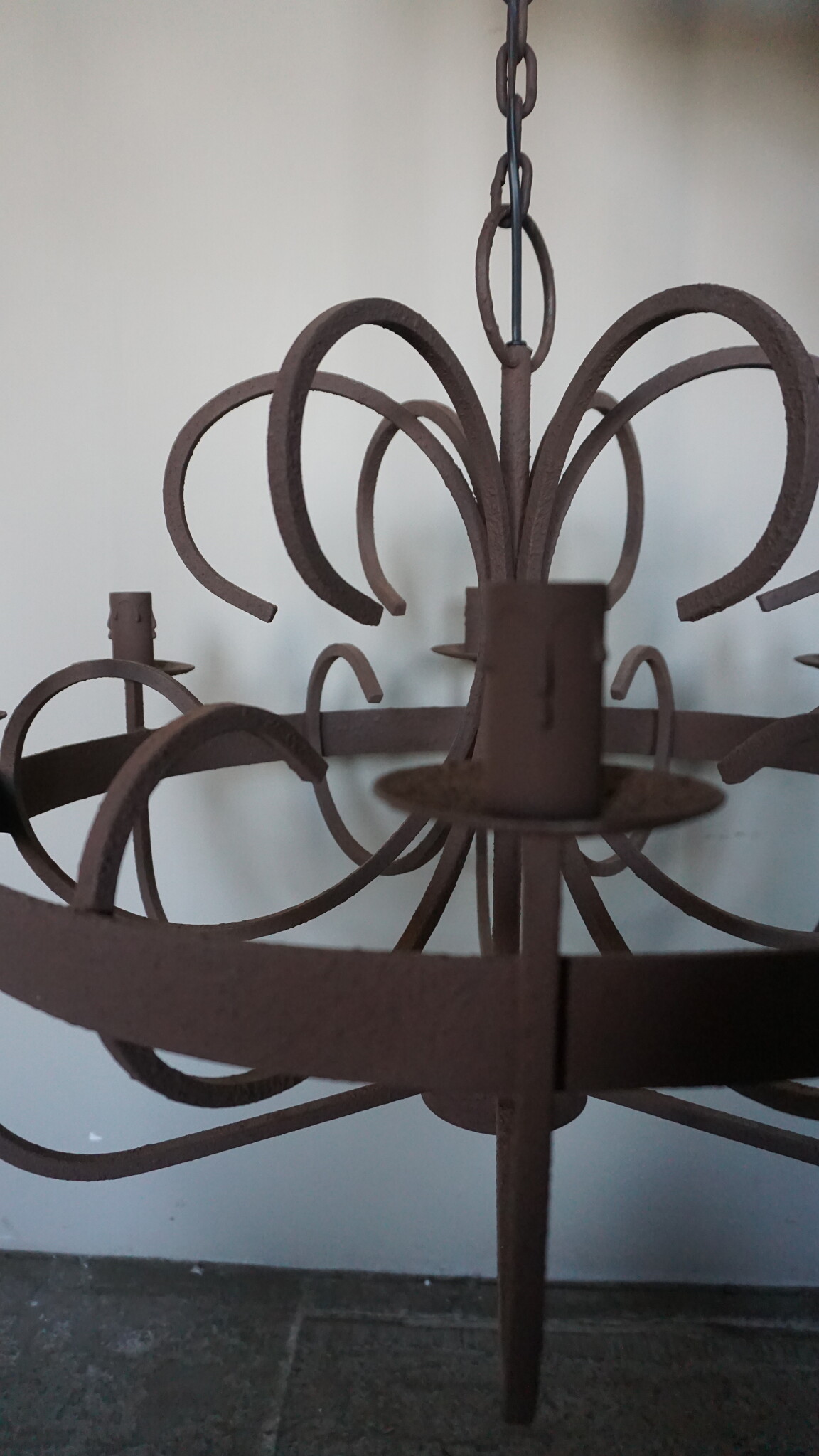 Rene Houtman Kroonluchter Garra | Roest | 6-Arms | H55 x D61 cm