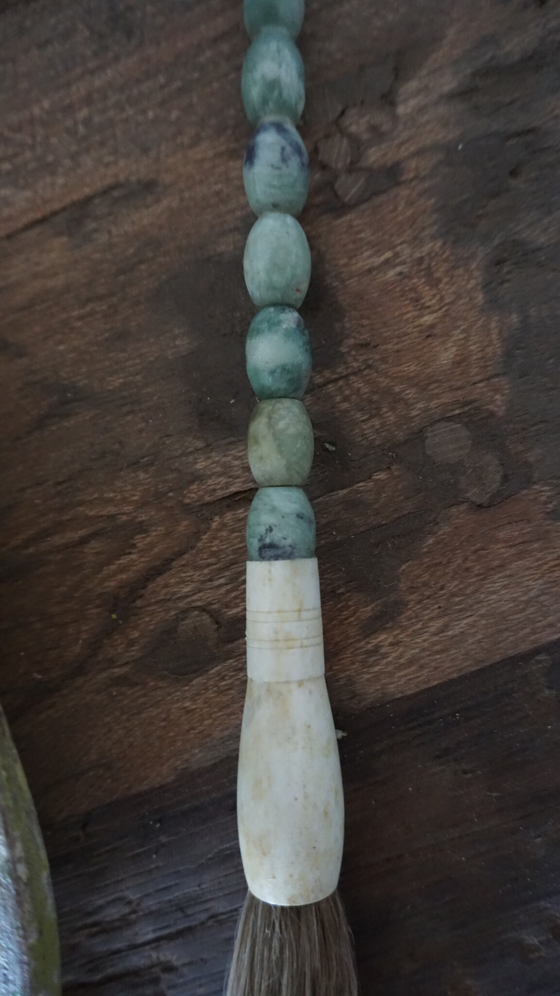 Be-Uniq Kleurrijke Kaligrafeerkwast | Groen | 30 cm