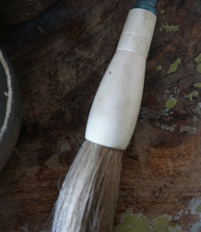 Be-Uniq Kleurrijke Kaligrafeerkwast | Groen | 27 cm