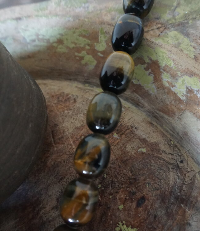 Be-Uniq Kleurrijke Kaligrafeerkwast | Bruin | 30 cm