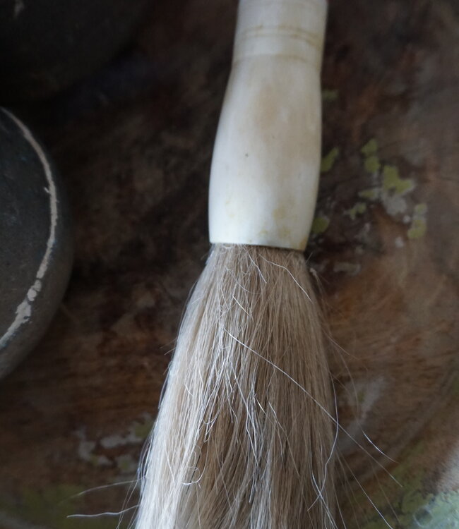 Be-Uniq Kleurrijke Kaligrafeerkwast | Rood | 32 cm