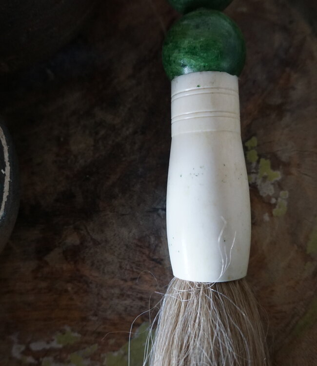 Be-Uniq Kleurrijke Kaligrafeerkwast | Groen | 34 cm
