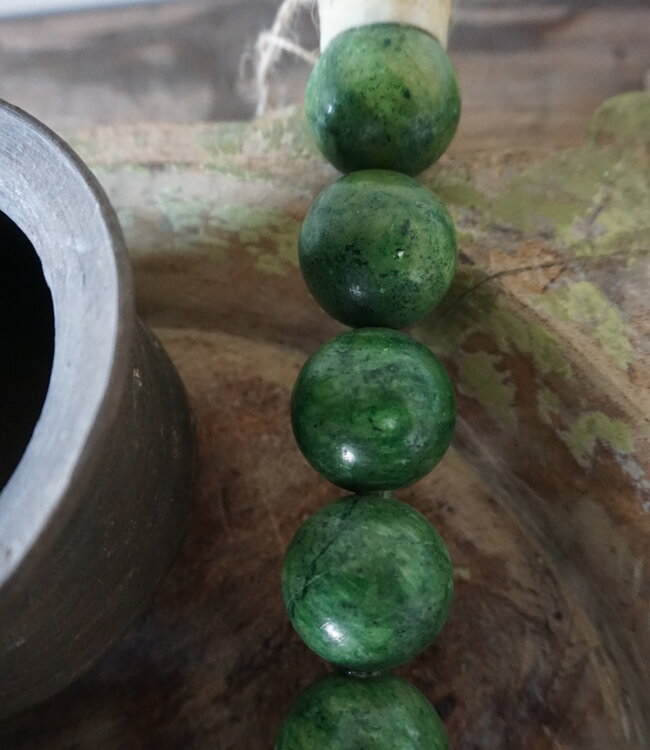 Be-Uniq Kleurrijke Kaligrafeerkwast | Groen | 34 cm