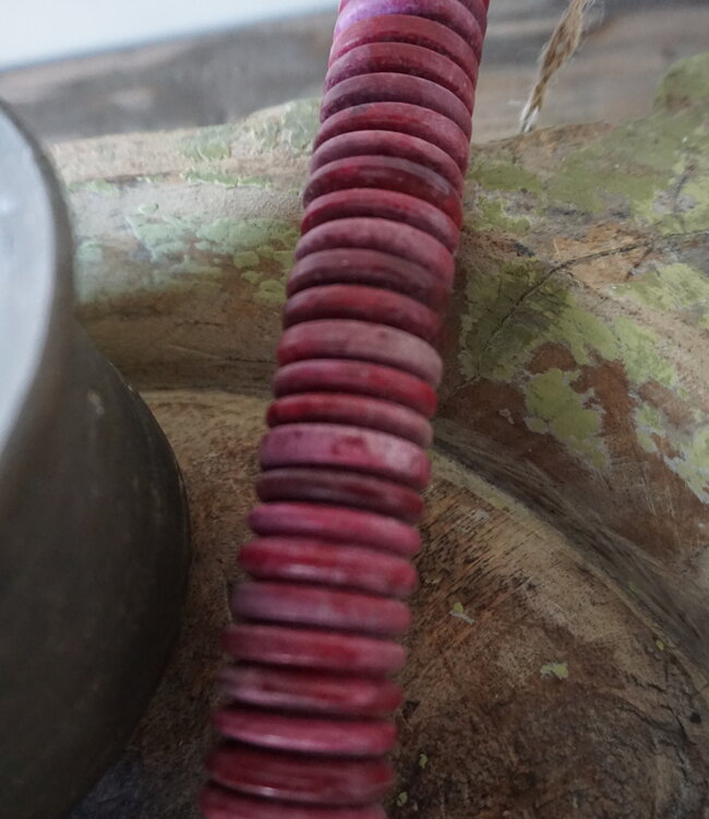 Be-Uniq Kleurrijke Kaligrafeerkwast | Roodroze | 31 cm