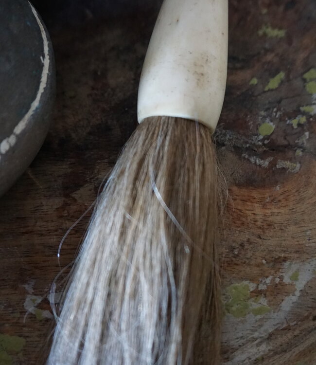 Be-Uniq Kleurrijke Kaligrafeerkwast | Roodroze | 31 cm