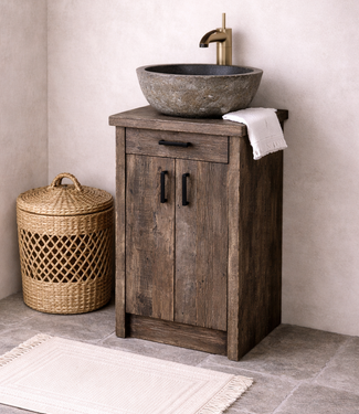 Rene Houtman Jantien Wastafelmeubel Geborsteld Oud Eiken