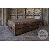 Oude Metalen Koffer | India | H24 x B61 x D39 cm