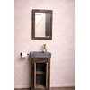 Eikenhouten toiletspiegel Dark 53 x 38 cm