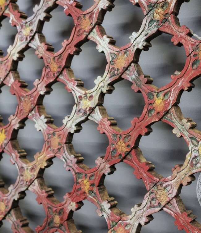 Be-Uniq Origineel Oud Paneel | China | H67  xB67 x D4 cm