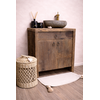Badkamermeubel Henri Oud Hout 2-deurs 1lade - L80xH90