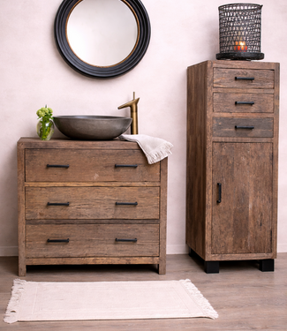 Rene Houtman Badkamerkast Larrano L130xB50xD40 cm