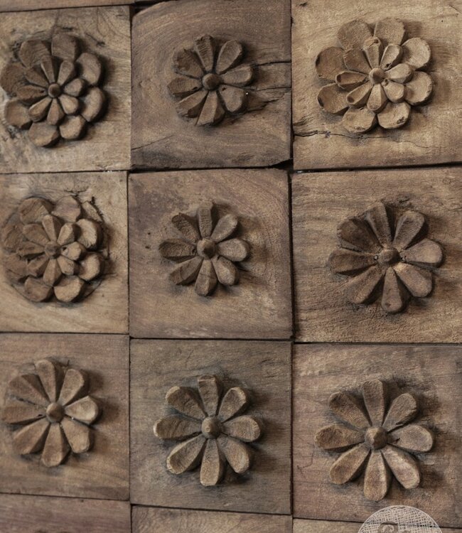 Be-Uniq Wandpaneel Bikaner | India | H70xB70xD3 cm