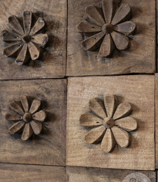 Be-Uniq Wandpaneel Bikaner | India | H70xB70xD3 cm