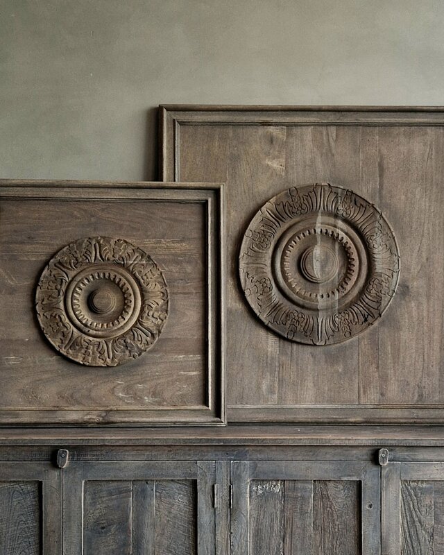 Luksa Home Collection Wandpaneel Tyler 75x75 Cm Hout + Embleem