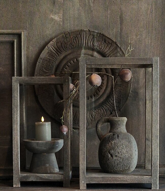 Luksa Home Collection Wandpaneel Tyler 75x75 Cm Hout + Embleem