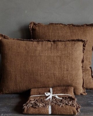 Luksa Home Collection Sierkussen Azra | Roest | 50 x 50 cm