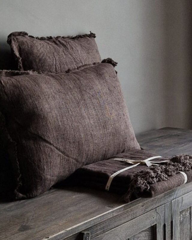 Luksa Home Collection Sierkussen Azra | Chocolade | 50 x 50 cm