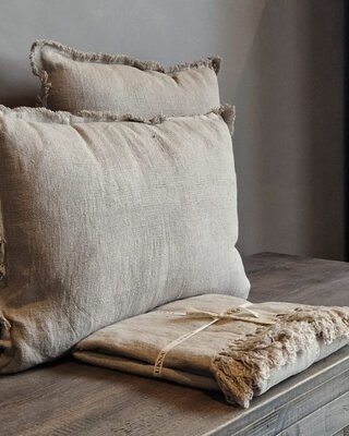 Luksa Home Collection Sierkussen Azra | Beige | 50 x 50 cm