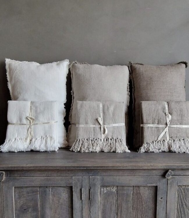 Luksa Home Collection Sierkussen Azra | Beige | 60 x 40 cm