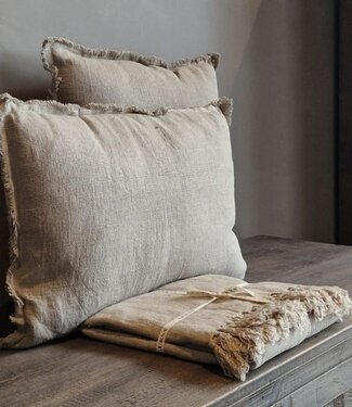 Luksa Home Collection Sierkussen Azra | Beige | 60 x 40 cm