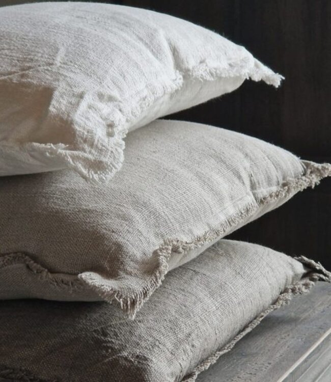 Luksa Home Collection Sierkussen Azra | Taupe | 60 x 40 cm