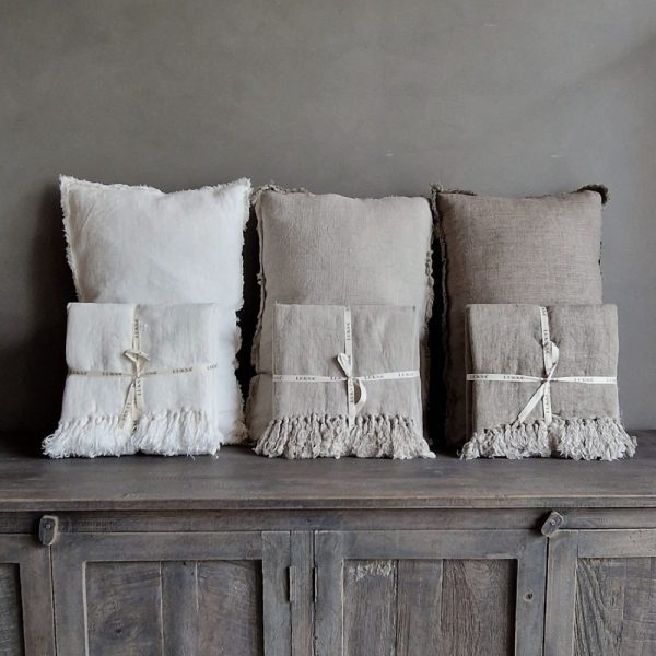 Luksa Home Collection Sierkussen Azra | Taupe | 50 x 50 cm