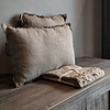 Sierkussen Azra | Taupe | 50 x 50 cm