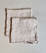 Luksa Home Collection Linnen Servet Azra | 2 Stuks | Beige | 45 x 45 cm