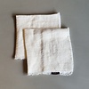 Linnen Servet Azra | 2 Stuks | Off-White | 45 x 45 cm