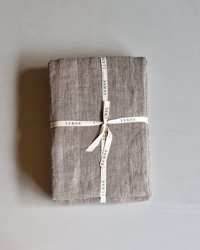 Luksa Home Collection Plaid/Tafelkleed Azra | Taupe | 2 Maten