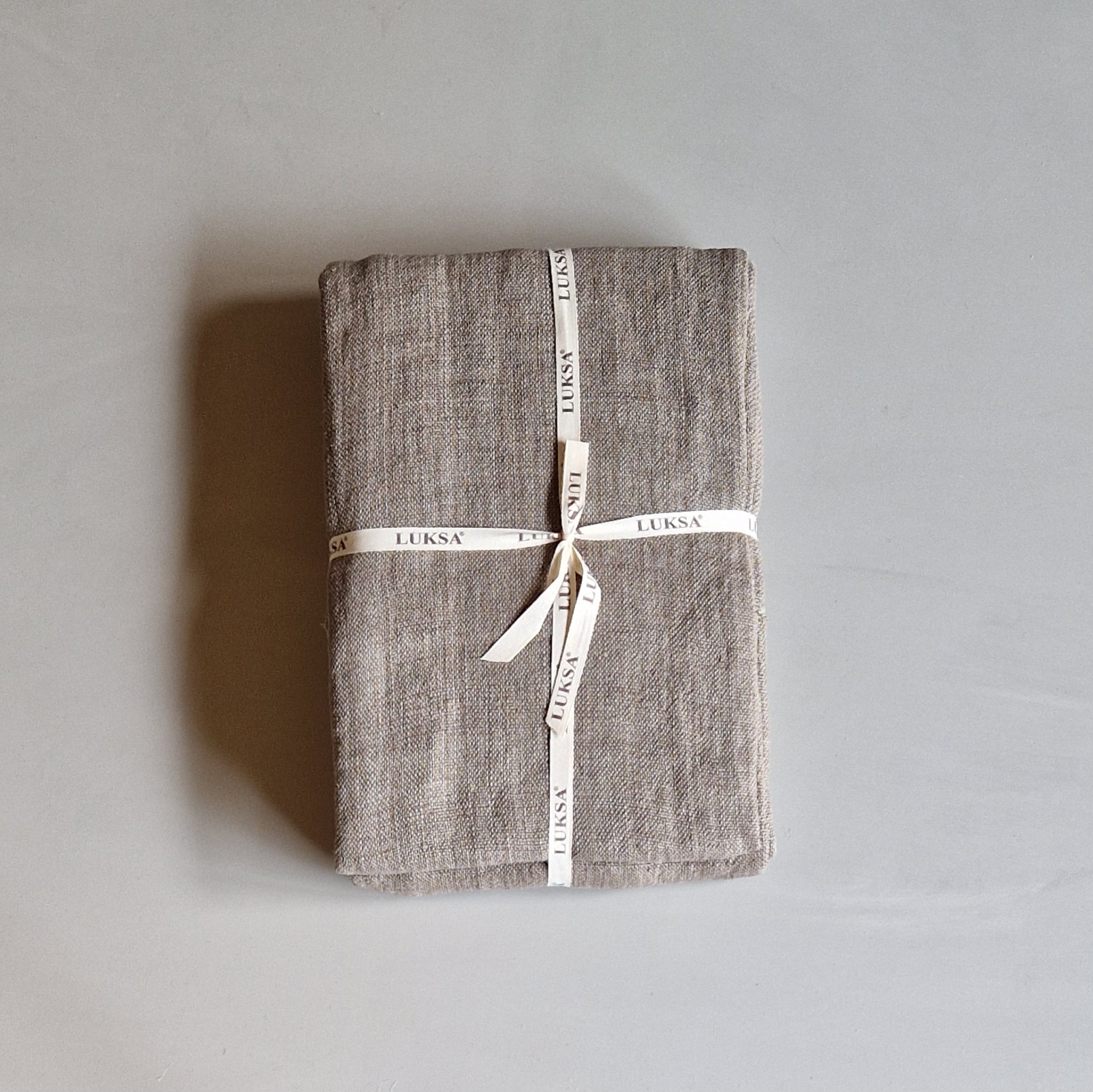 Luksa Home Collection Plaid/Tafelkleed Azra | Taupe | 2 Maten