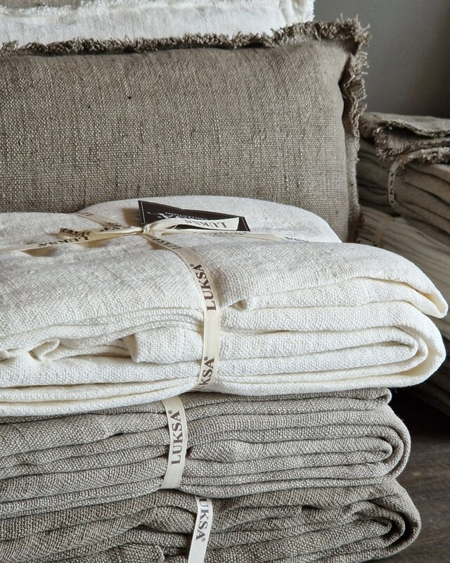 Luksa Home Collection Plaid/Tafelkleed Azra | Beige | 2 Maten