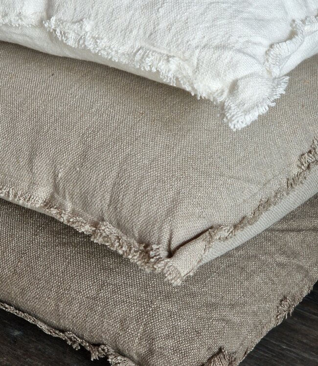 Luksa Home Collection Sierkussen Azra | Taupe | 60 x 40 cm
