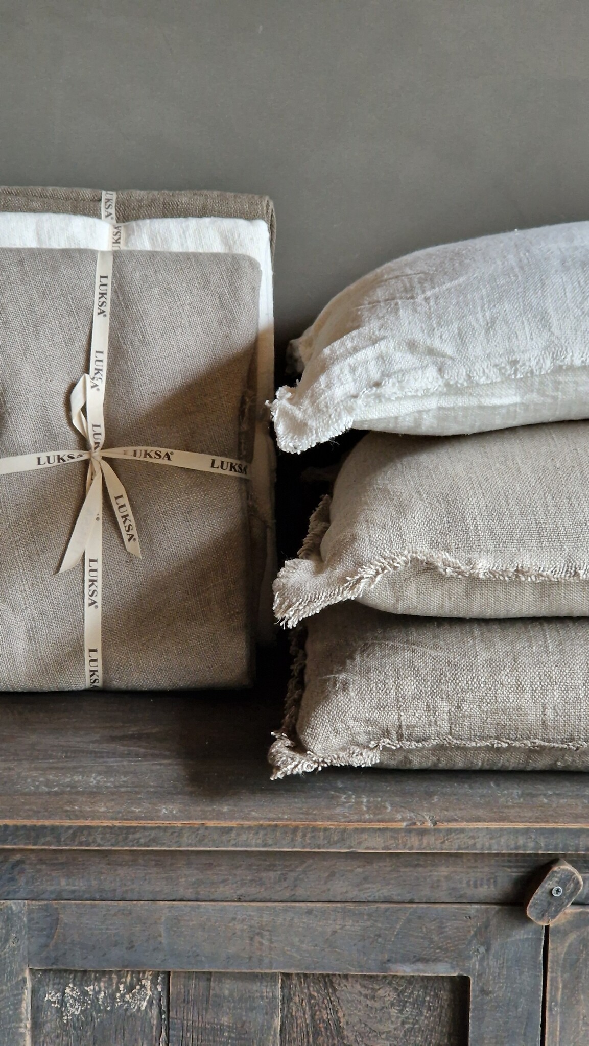 Luksa Home Collection Sierkussen Azra | Beige | 50 x 50 cm