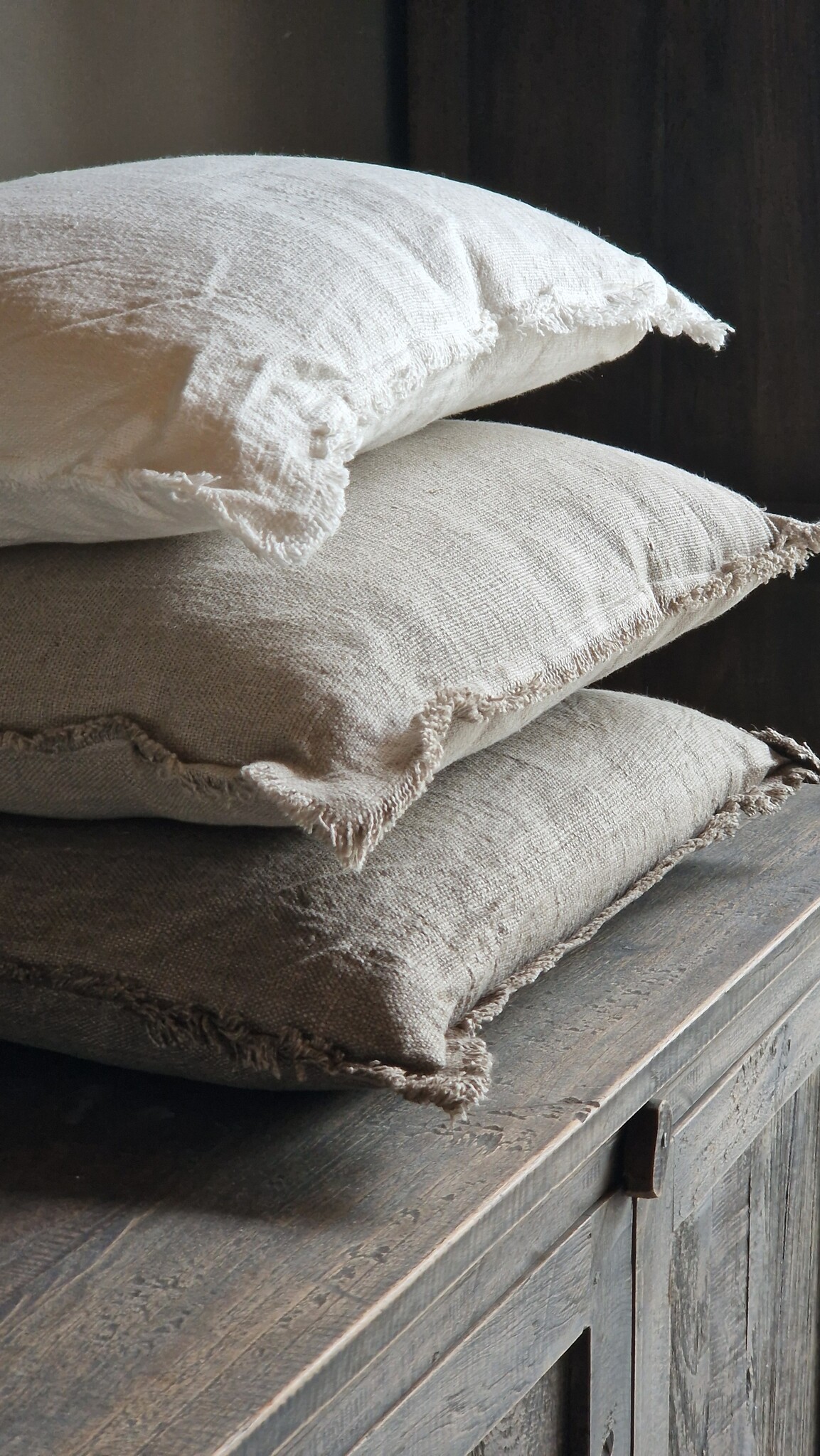 Luksa Home Collection Sierkussen Azra | Beige | 50 x 50 cm