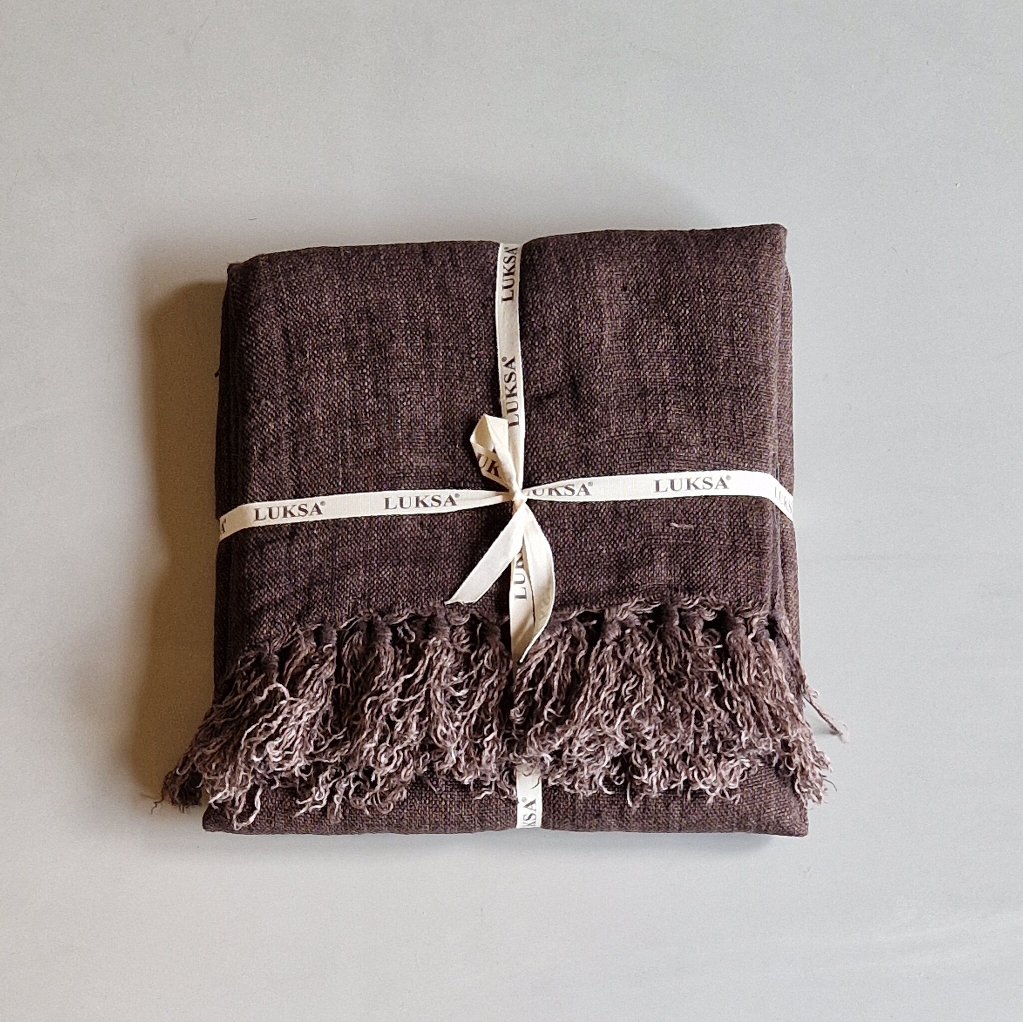 Luksa Home Collection Sierkussen Azra | Chocolade | 60 x 40 cm