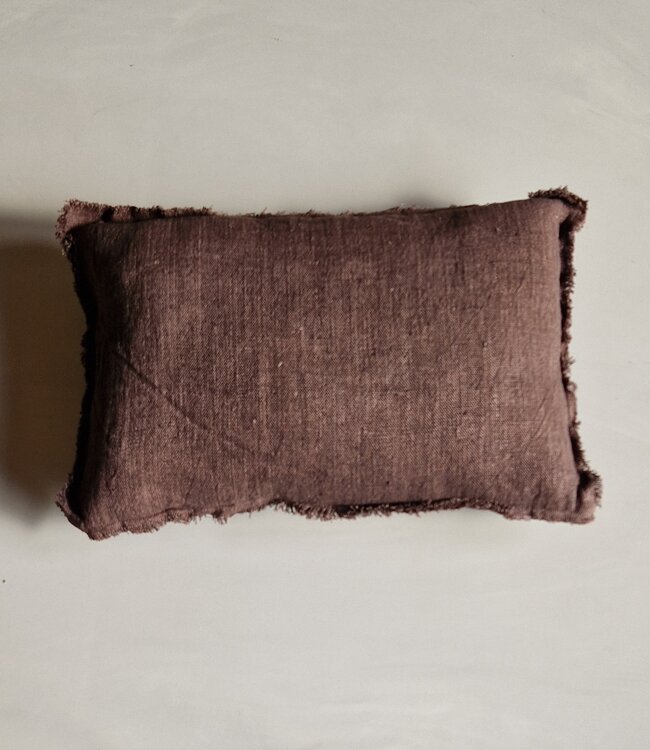 Luksa Home Collection Sierkussen Azra | Chocolade | 60 x 40 cm