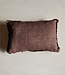 Luksa Home Collection Sierkussen Azra | Chocolade | 60 x 40 cm