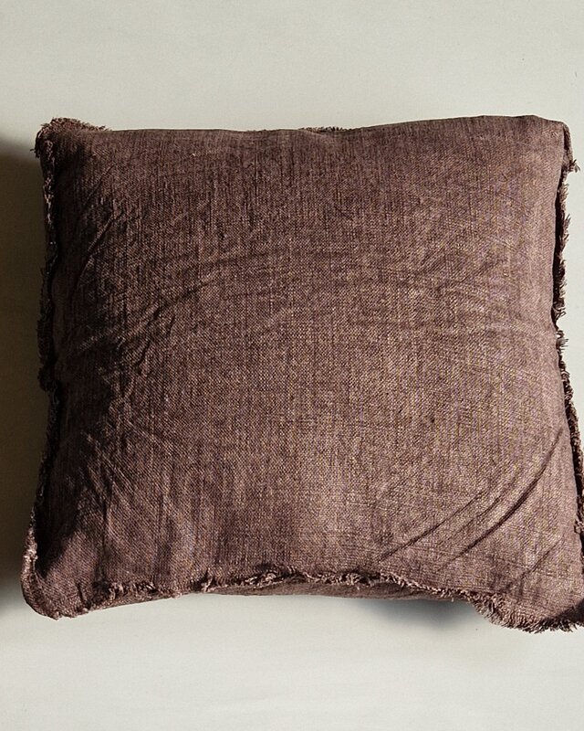 Luksa Home Collection Sierkussen Azra | Chocolade | 50 x 50 cm