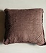 Luksa Home Collection Sierkussen Azra | Chocolade | 50 x 50 cm