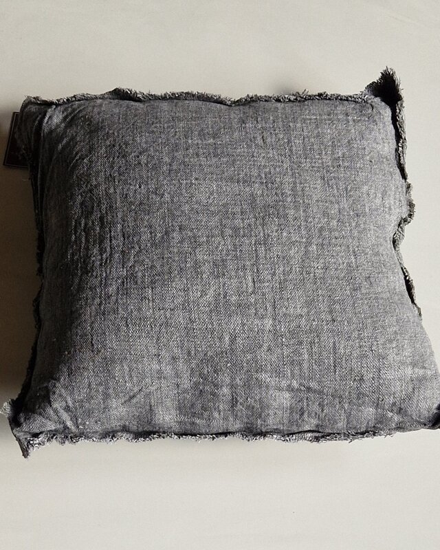 Luksa Home Collection Sierkussen Azra | Bruingrijs | 50 x 50 cm