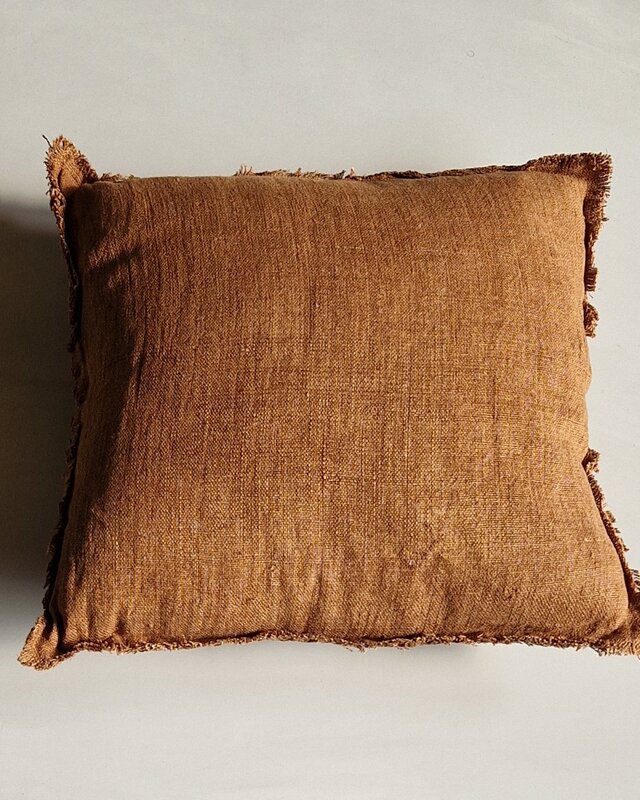Luksa Home Collection Sierkussen Azra | Roest | 50 x 50 cm