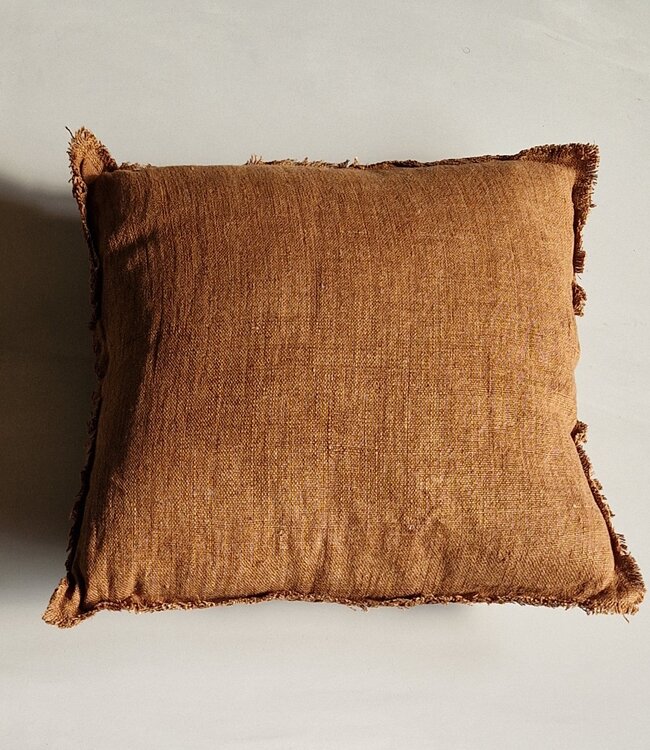 Luksa Home Collection Sierkussen Azra | Roest | 50 x 50 cm